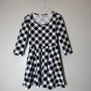 Boutique Aggie Dress Check Plaid Gingham Style Size Medium